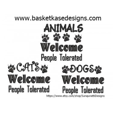 ANIMAL SIGN SET
