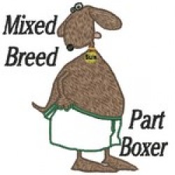 BOXER MIX APPLIQUE