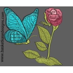 BUTTERFLY FLORAL 5