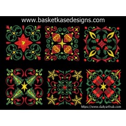 CMAS QUILT SET (SET OF 6 DESIGNS)