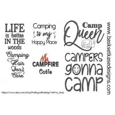 CAMP PHRASE SET