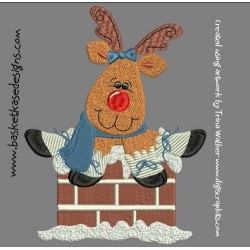 CHIMNEY REINDEER