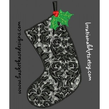 CHRISTMAS DAMASK 2