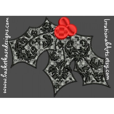 CHRISTMAS DAMASK 5