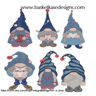 DENIM GNOME SET