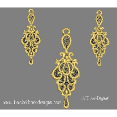 FSL DIVA EARRING NECKLACE