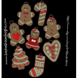 FSL GINGER COOKIE SET (SET OF 8)