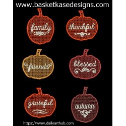 FSL PUMPKIN SET (Set of 6 Designs)