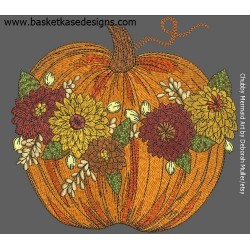 FLORAL PUMPKIN