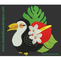 FLORAL TB TOUCAN