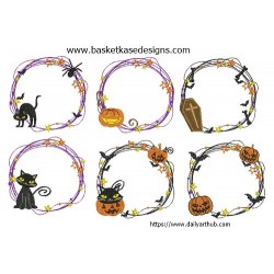 HALLOWEEN FRAME SET