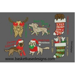 HOLIDAY DOG SET