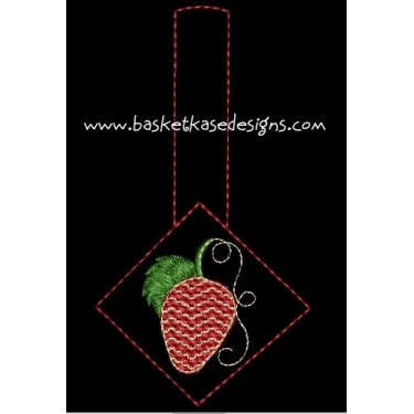 KEY FOB STRAWBERRY