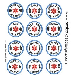 MEDICAL PATCHES ( Set of 12 )