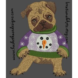 PUGLY CHRISTMAS SWEATER 2