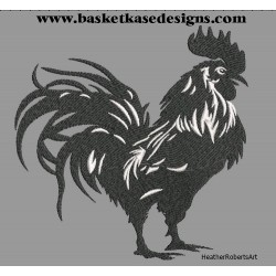 SILHOUETTE ROOSTER 1
