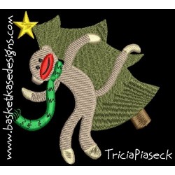 SOCK MONKEY CHRISTMAS