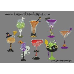 SPOOK DRINKS SET (set of 8)