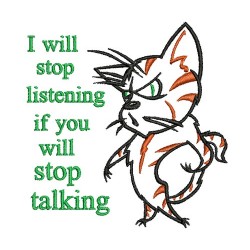 STOP TALKING