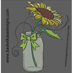SUNFLOWER SKETCH COLORIZED