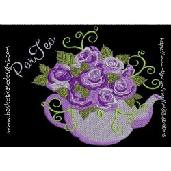 TEA ROSE POT