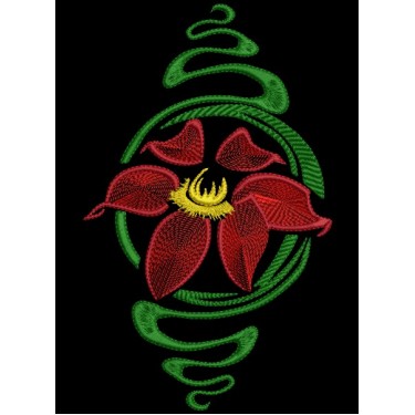 TRIBAL POINSETTIA