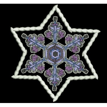 VICTORIAN SNOWFLAKE COASTER