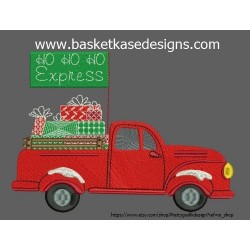 VINTAGE CHRISTMAS TRUCK 2